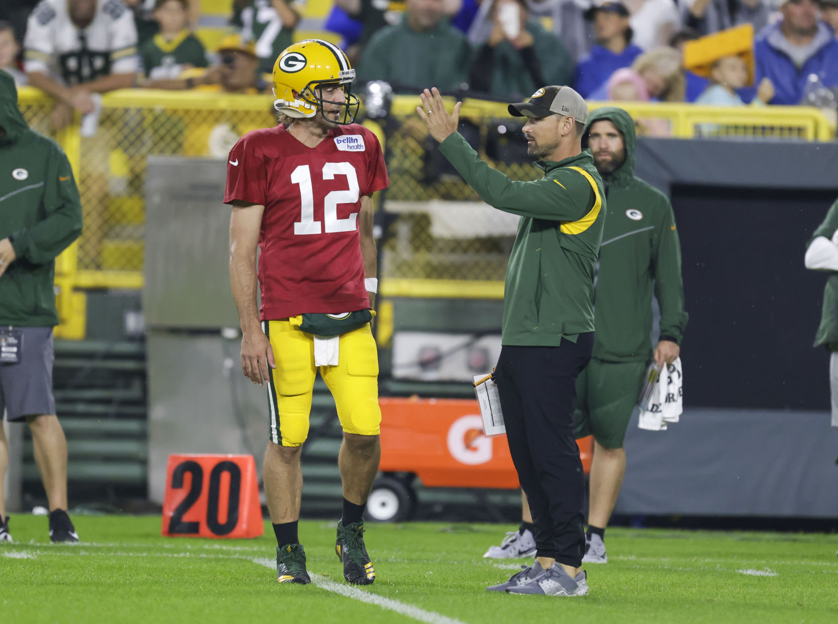 Aaron Rodgers, Matt LaFleur